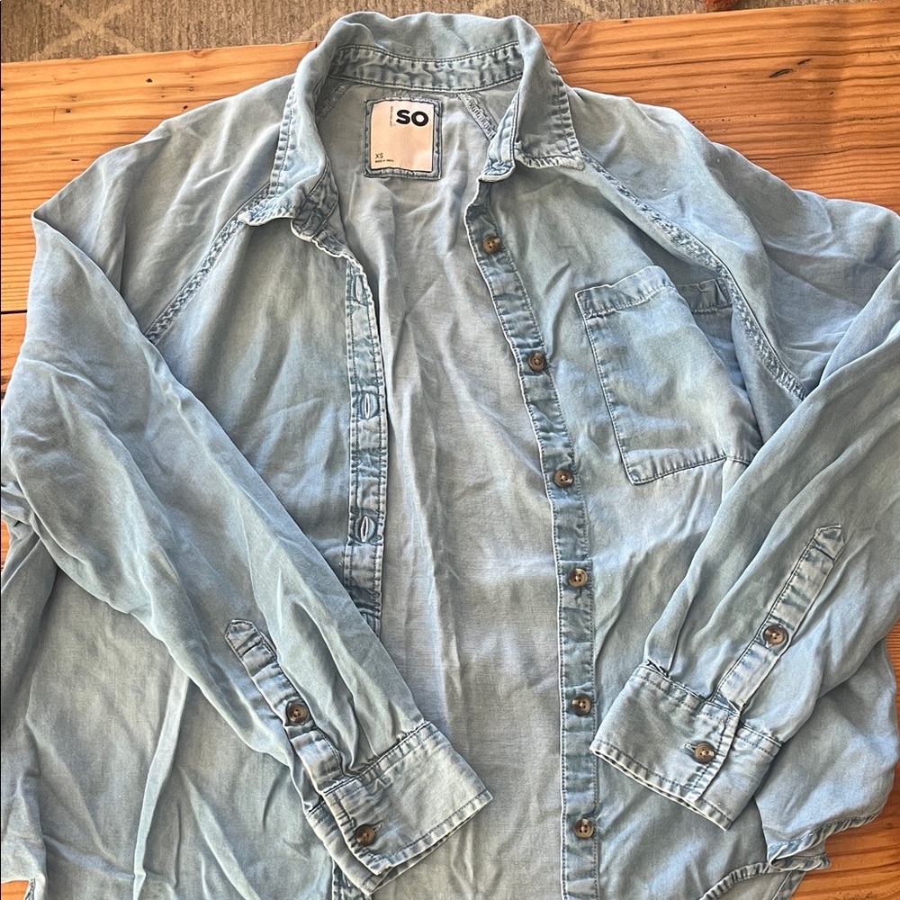 SO Light Blue Casual Shirt